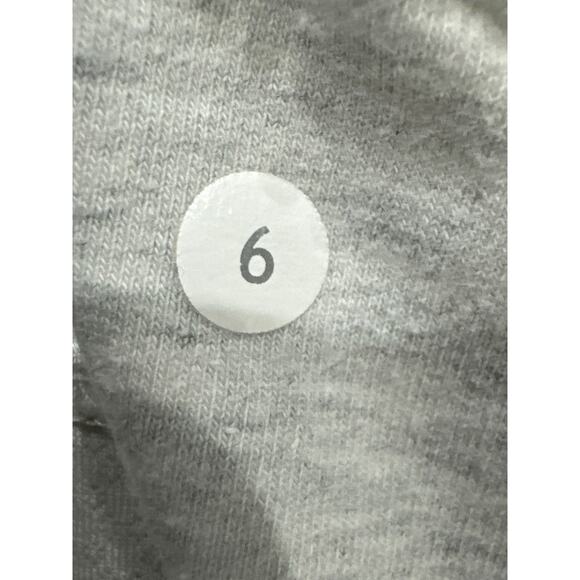 Lululemon Gray and White Sweat Pants, Size 6 - Picture 9 of 10